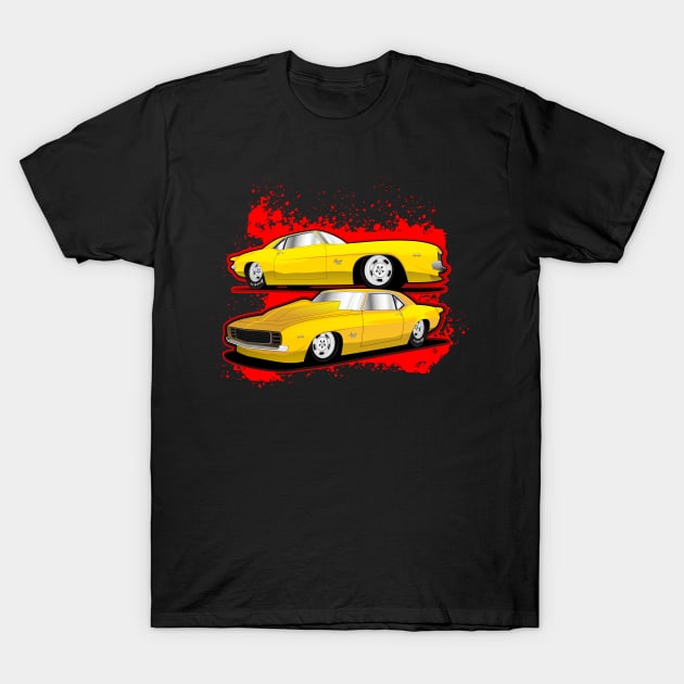 chevy camaro T-Shirt by small alley co